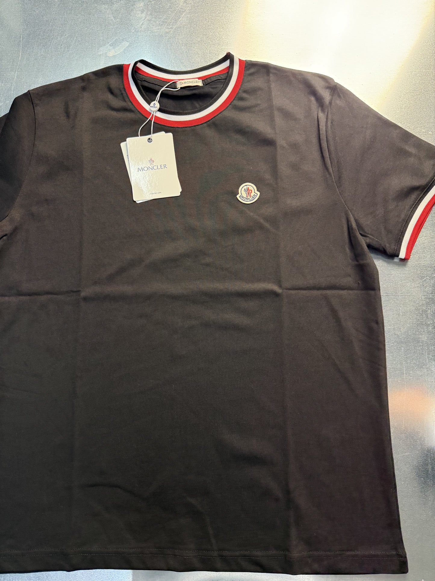 Polo shirt - Moncler con collo ricamato